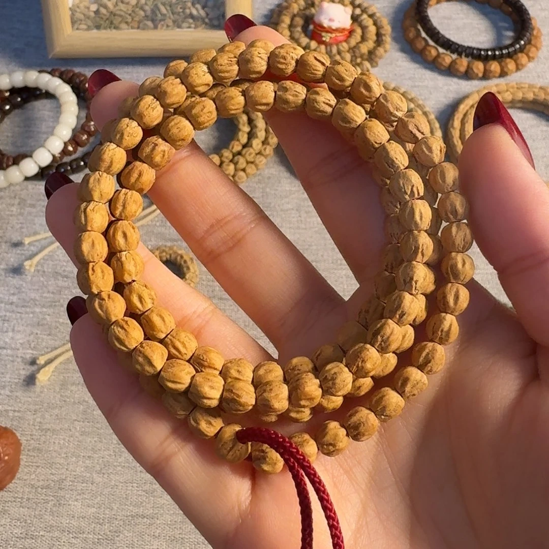 柏香籽/百香籽吊坠原装微磨6