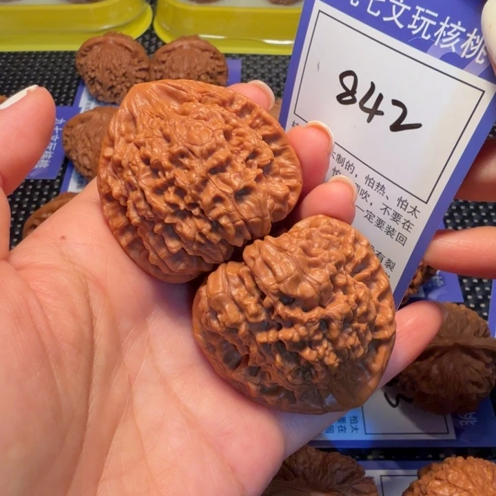 把件文玩核桃842官帽47