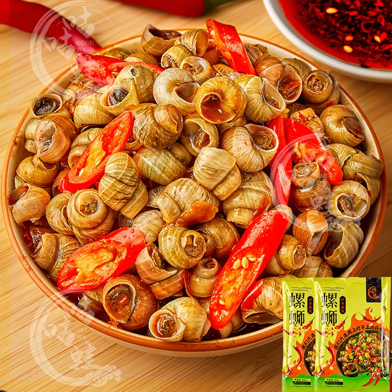 香辣嗦螺螺蛳田螺开袋即食螺丝夏日追剧酒搭子麻辣
