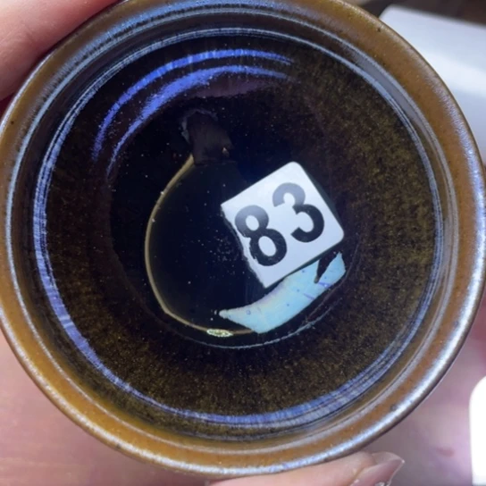 茶盏沐雨茶器柴烧主人杯