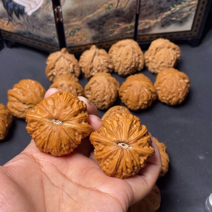 把件文玩核桃41矮桩铁锤