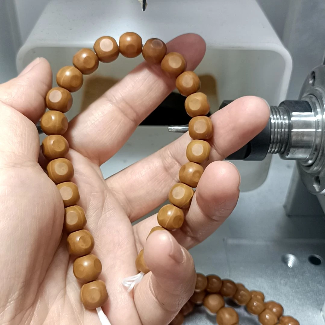 猴头核桃吊坠原皮原色六方