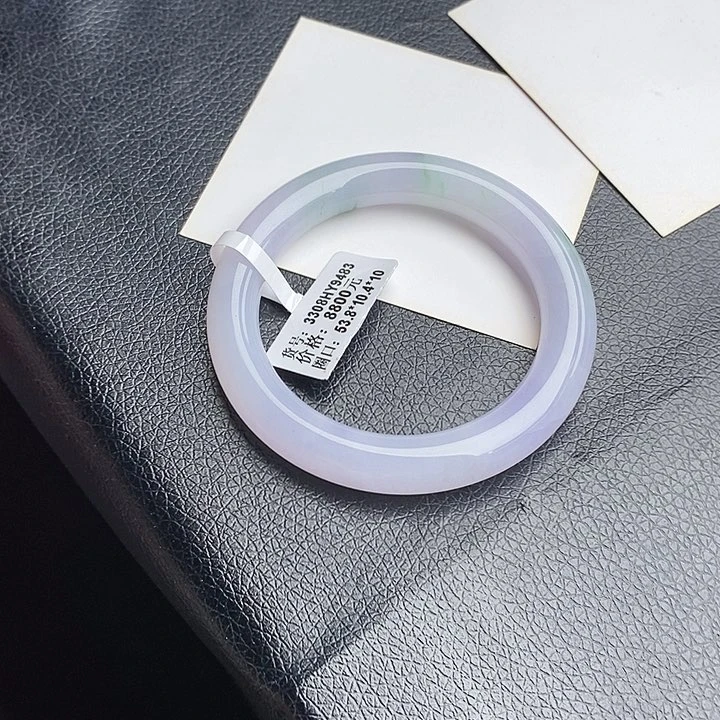 未镶嵌手镯翡翠53➕圆条
