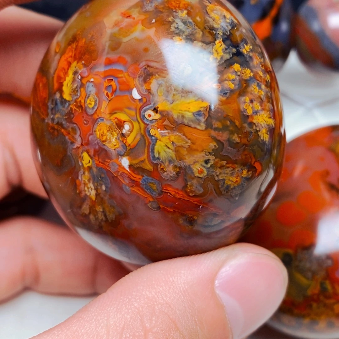 。***。玛瑙/玉髓未镶嵌颈饰