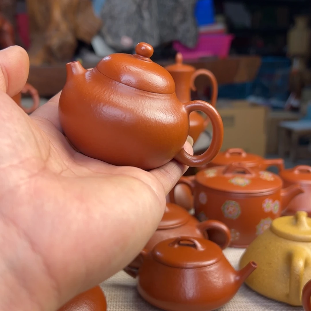 紫砂壶全手工制作文蛋