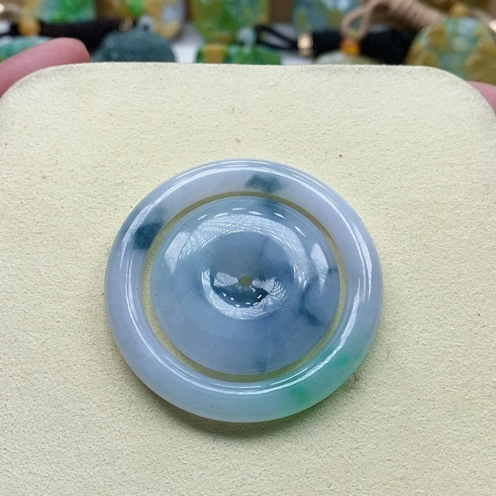 颈饰未镶嵌翡翠翡翠A货