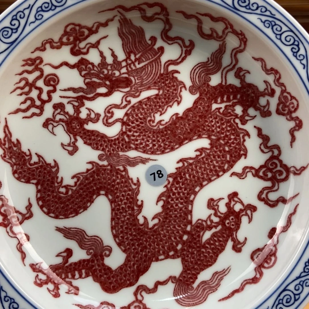 手绘现代茶具非古董