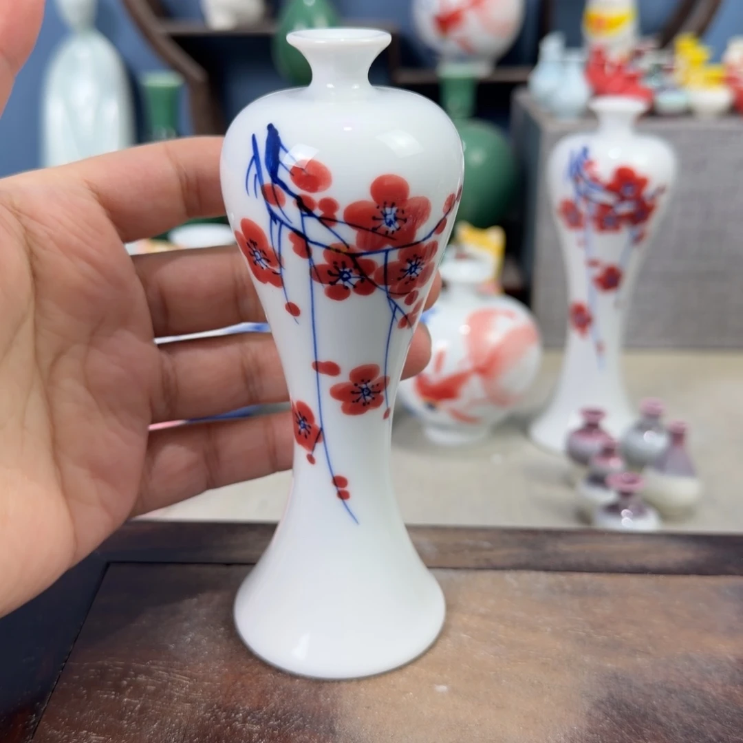 陶瓷手工小花器摆件