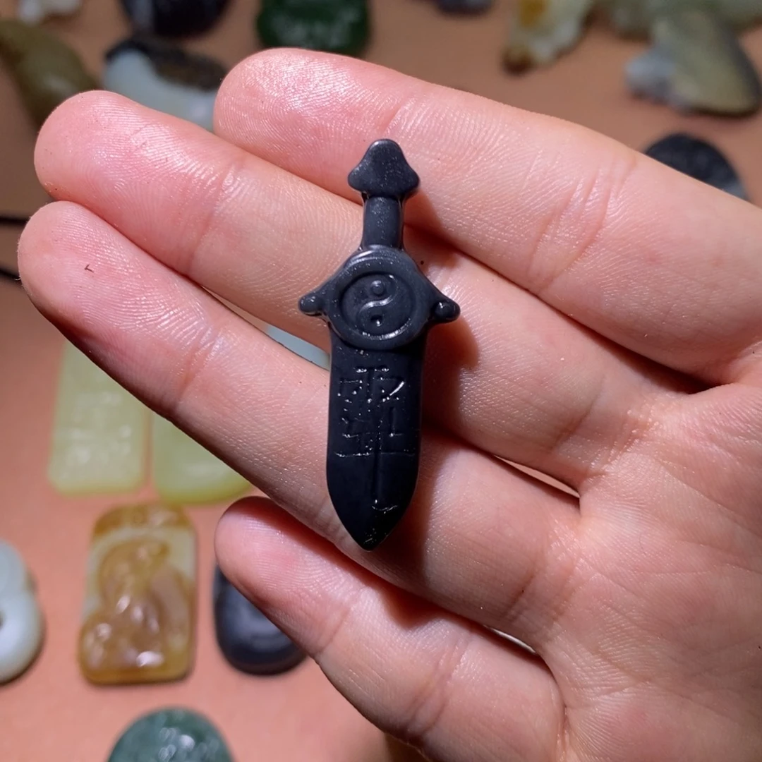 未镶嵌和田玉挂件玖**7