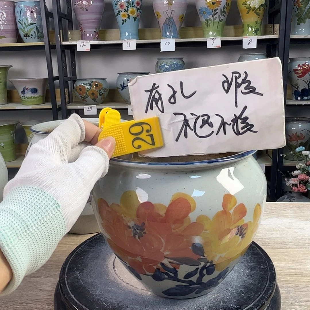 罐1tc景德镇陶瓷花盆