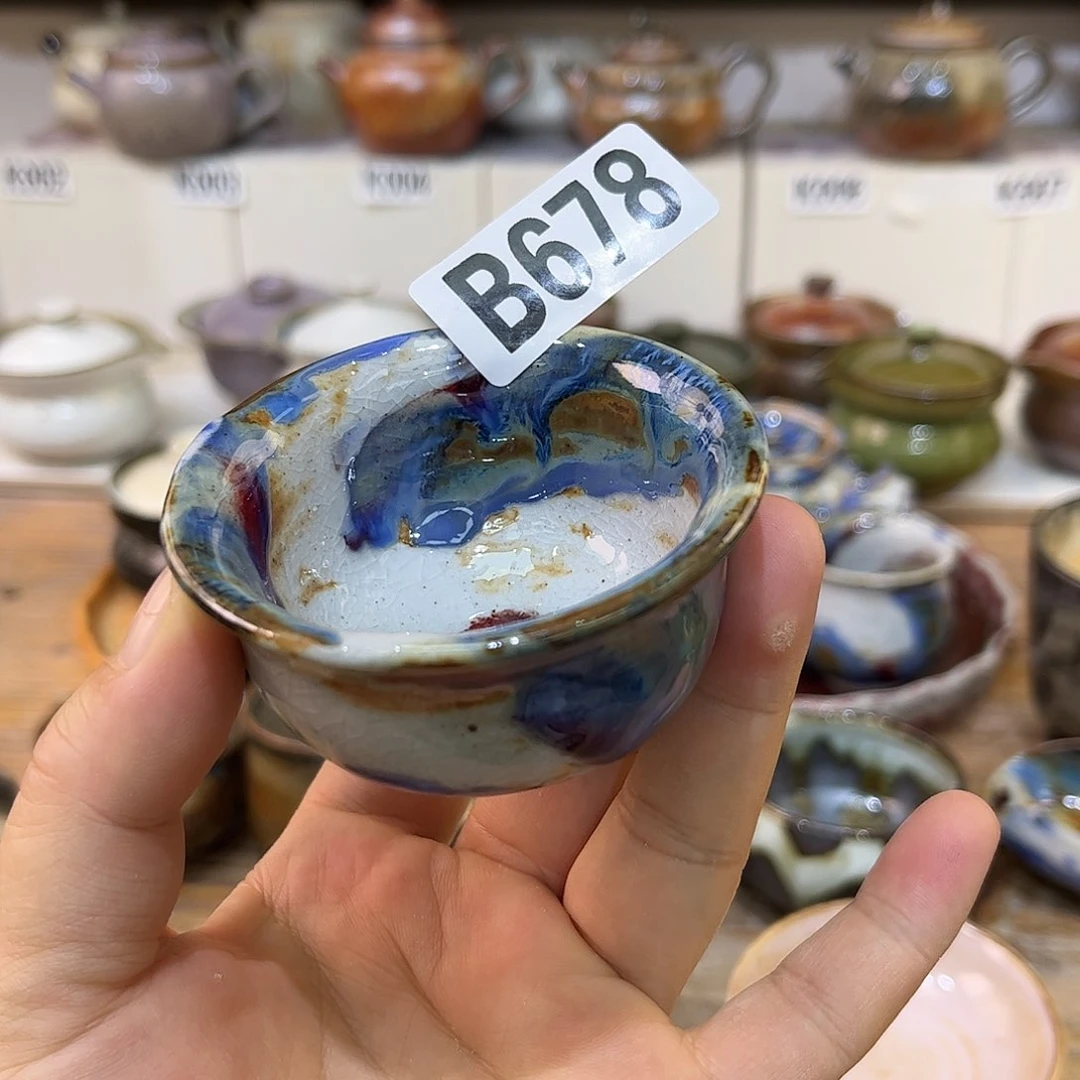 白泥茶杯陶瓷艺术