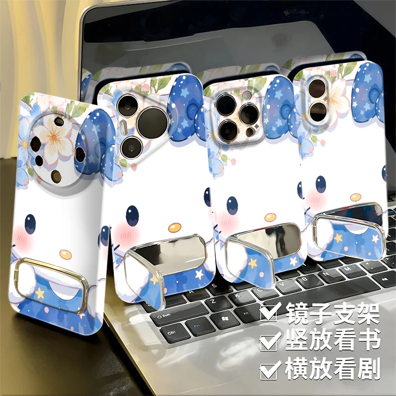 花环kt猫适用苹果16/iPhone15华为vivo小米15/oppo菲林手机壳防摔