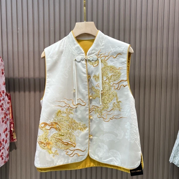 2282 龙游天下盘扣马甲