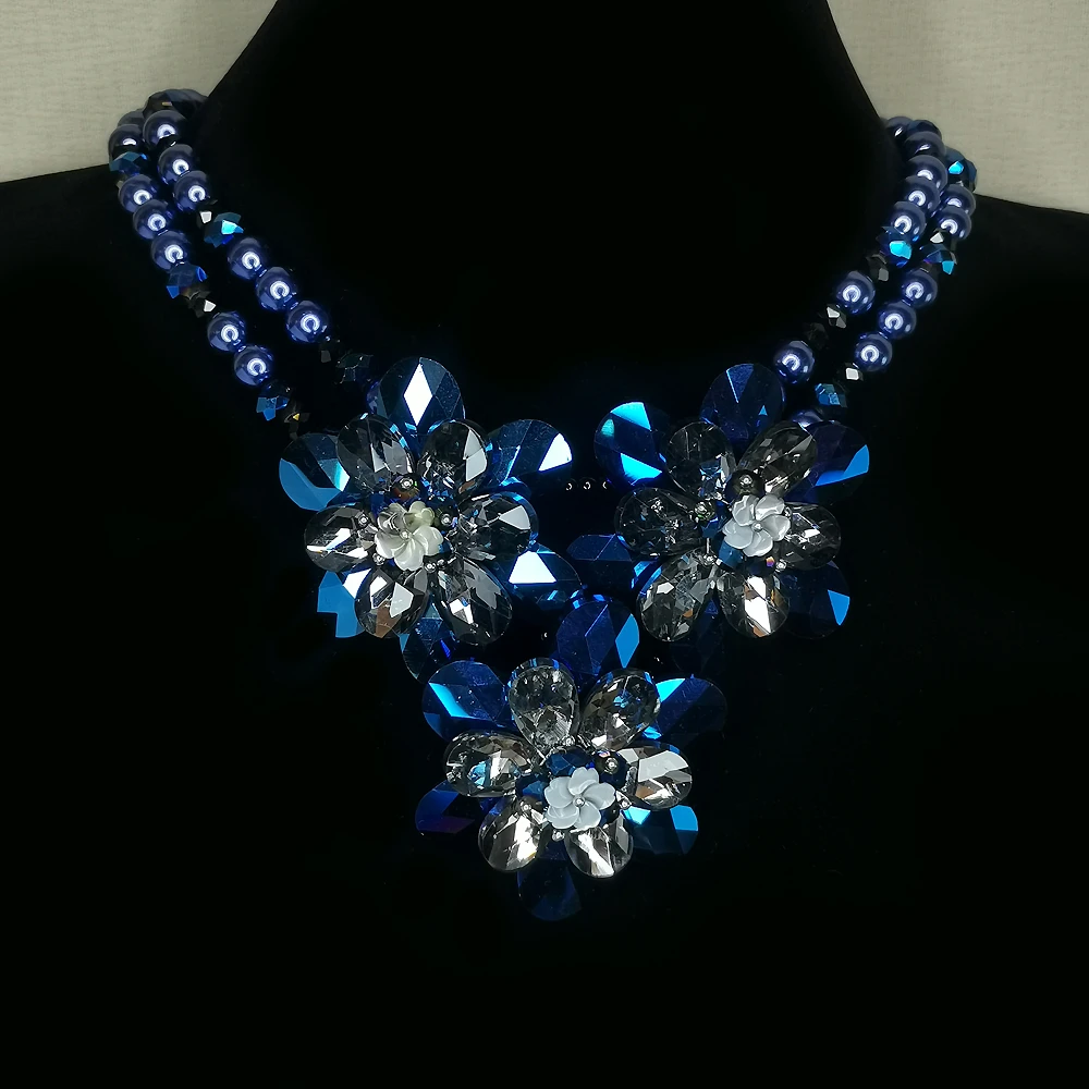 B&W手工串珠系列梦幻星空项链[2501204-090]