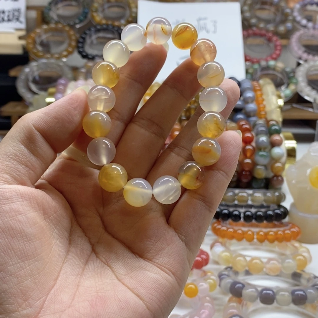 玛瑙/玉髓合金手链