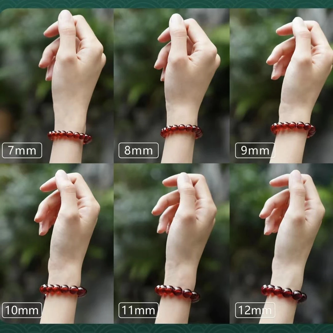 手串圈口 尺码测量图 -勿拍