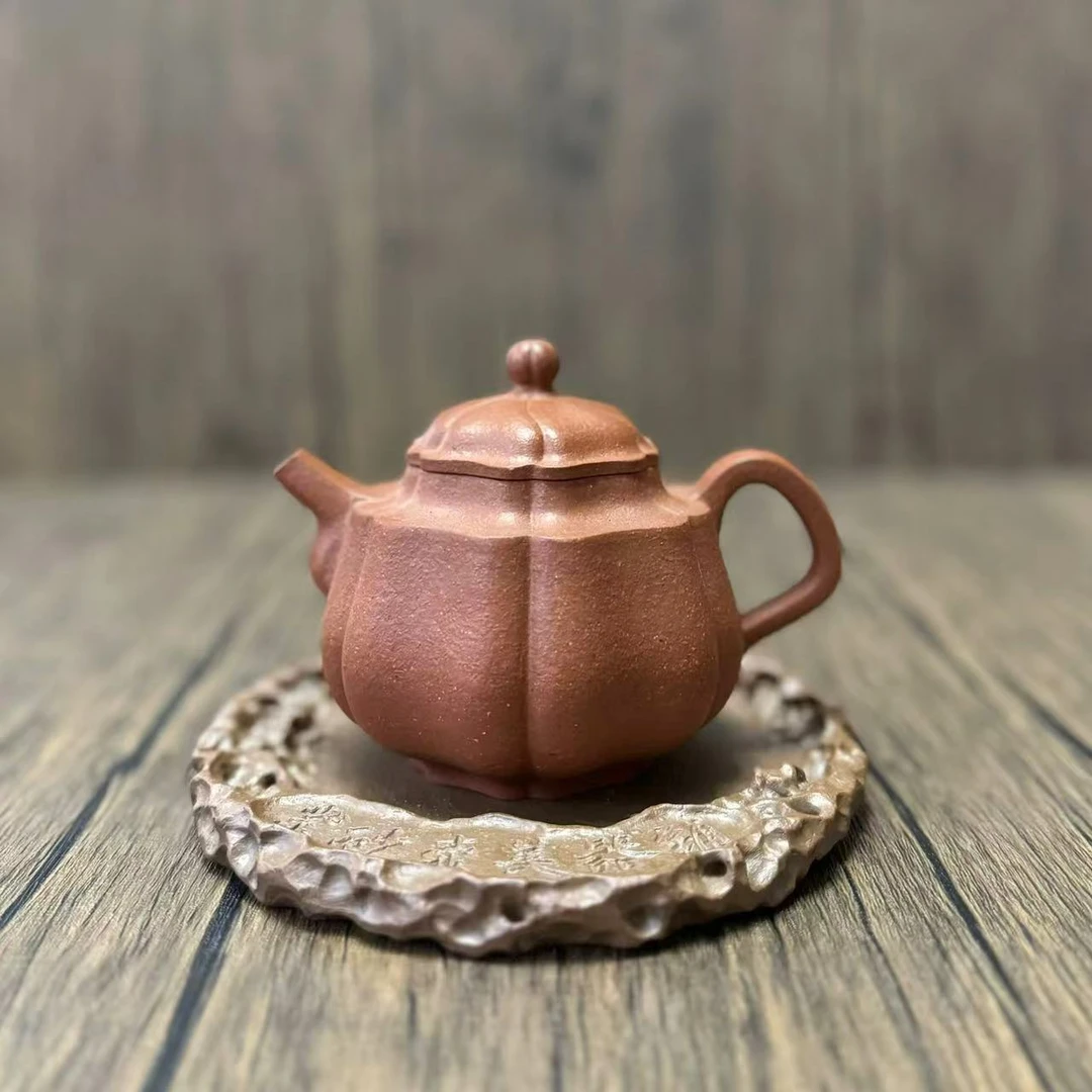 茶香紫器 老降坡【高风谣】宜兴黄龙山原矿手工紫砂壶