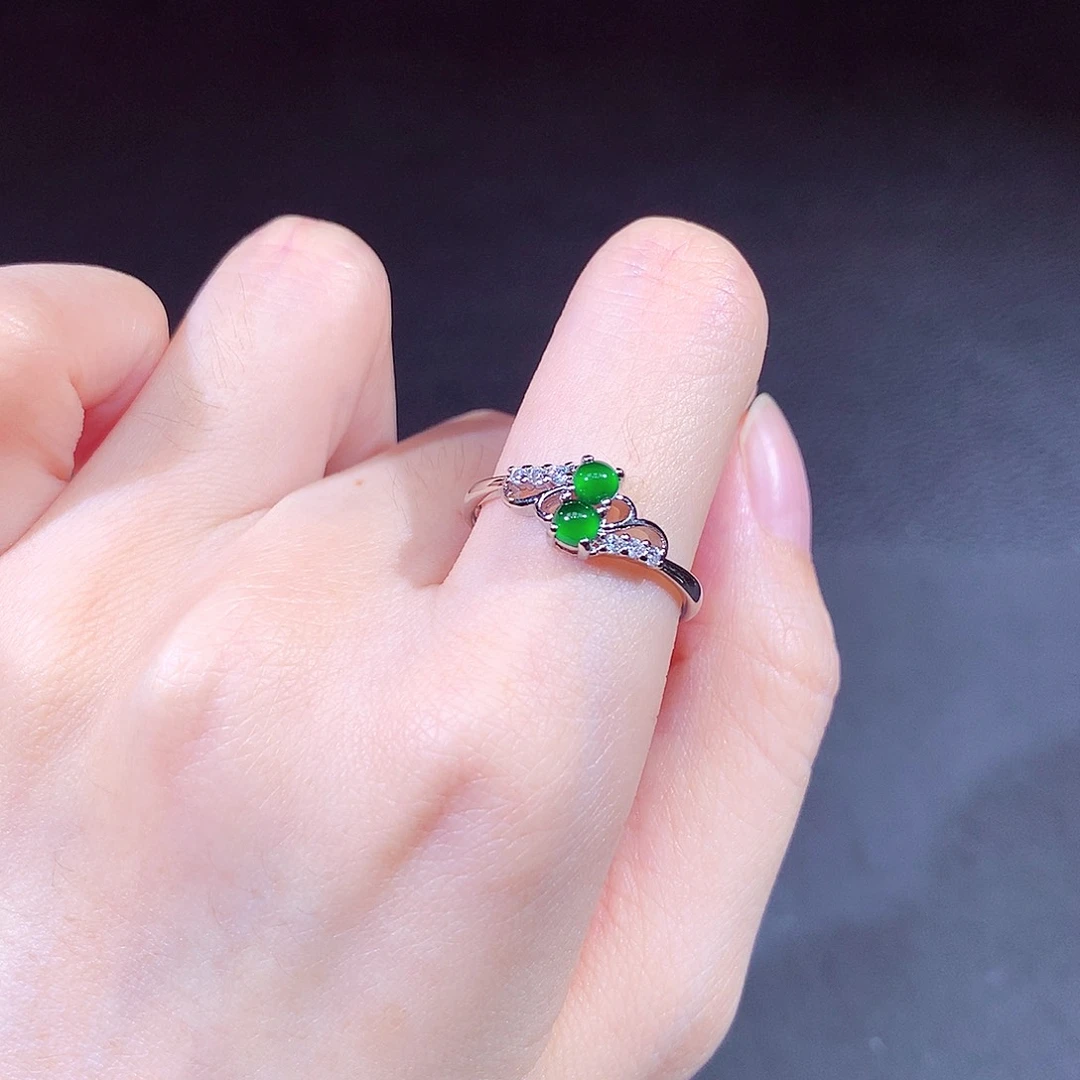 未镶嵌戒指翡翠翡翠