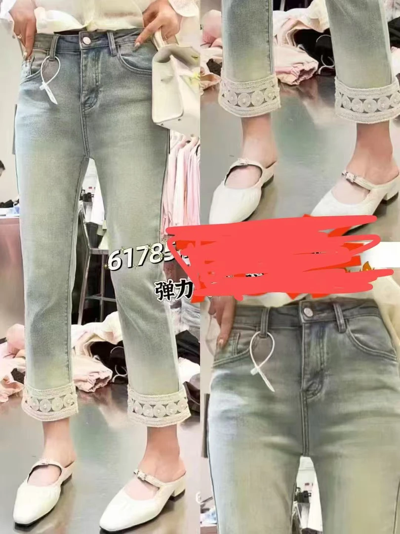 （10）欧美佳春秋季新款高货牛仔长裤61785