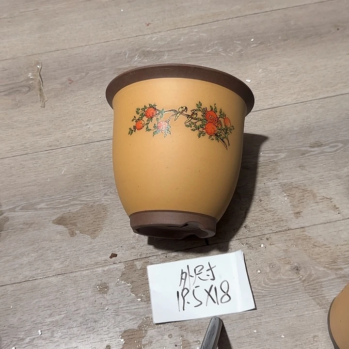 紫砂紫砂花盆破损包赔