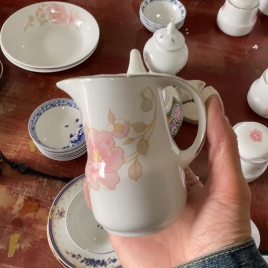 瓷片陶瓷陶瓷红叶
