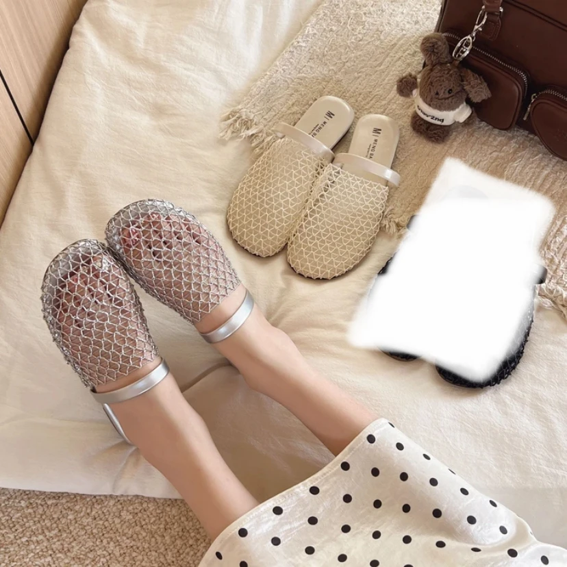 平底包头拖防滑网红凉鞋透气春夏-808-1