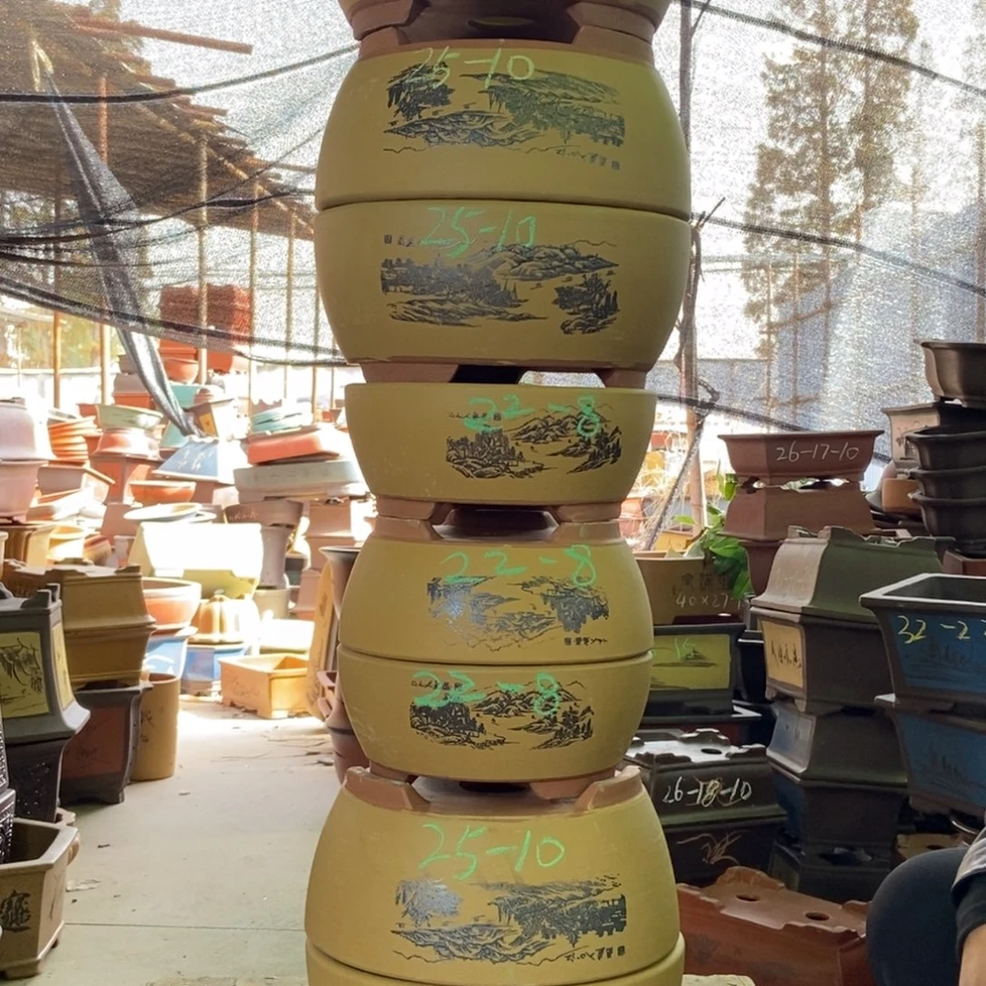 紫砂花盆紫砂紫砂