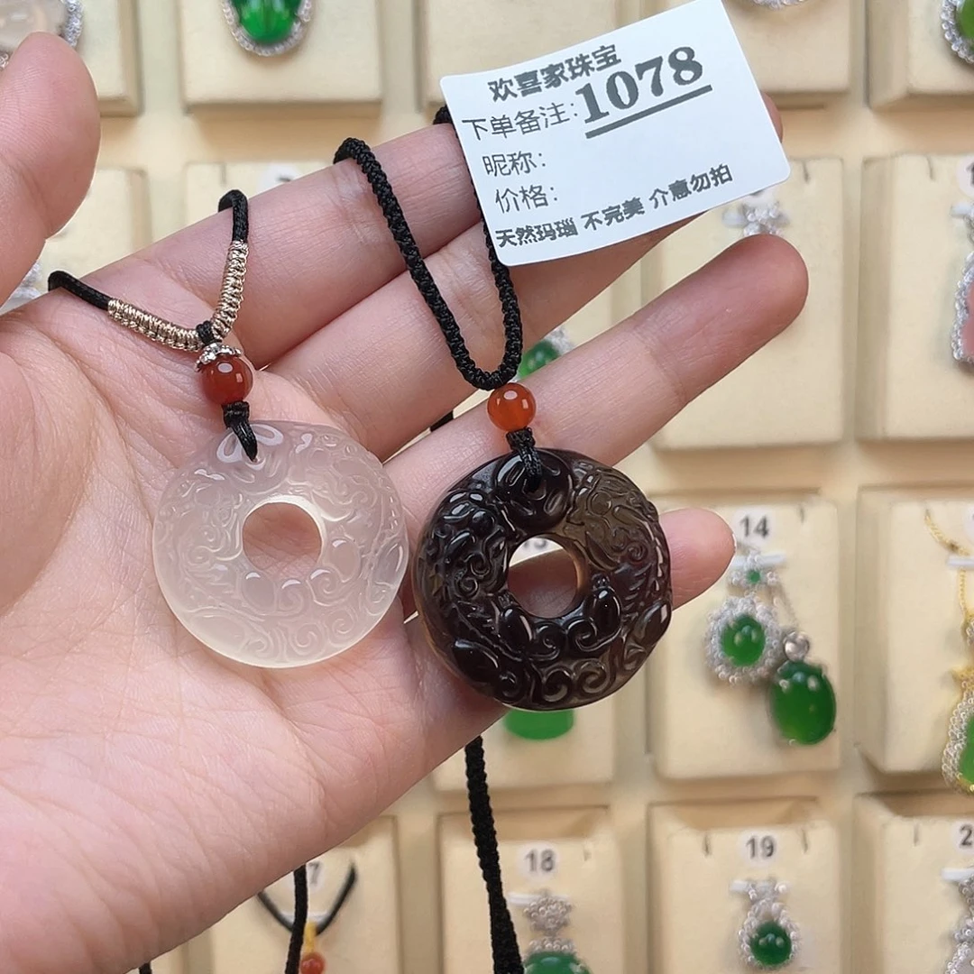 玛瑙/玉髓颈饰合金o*