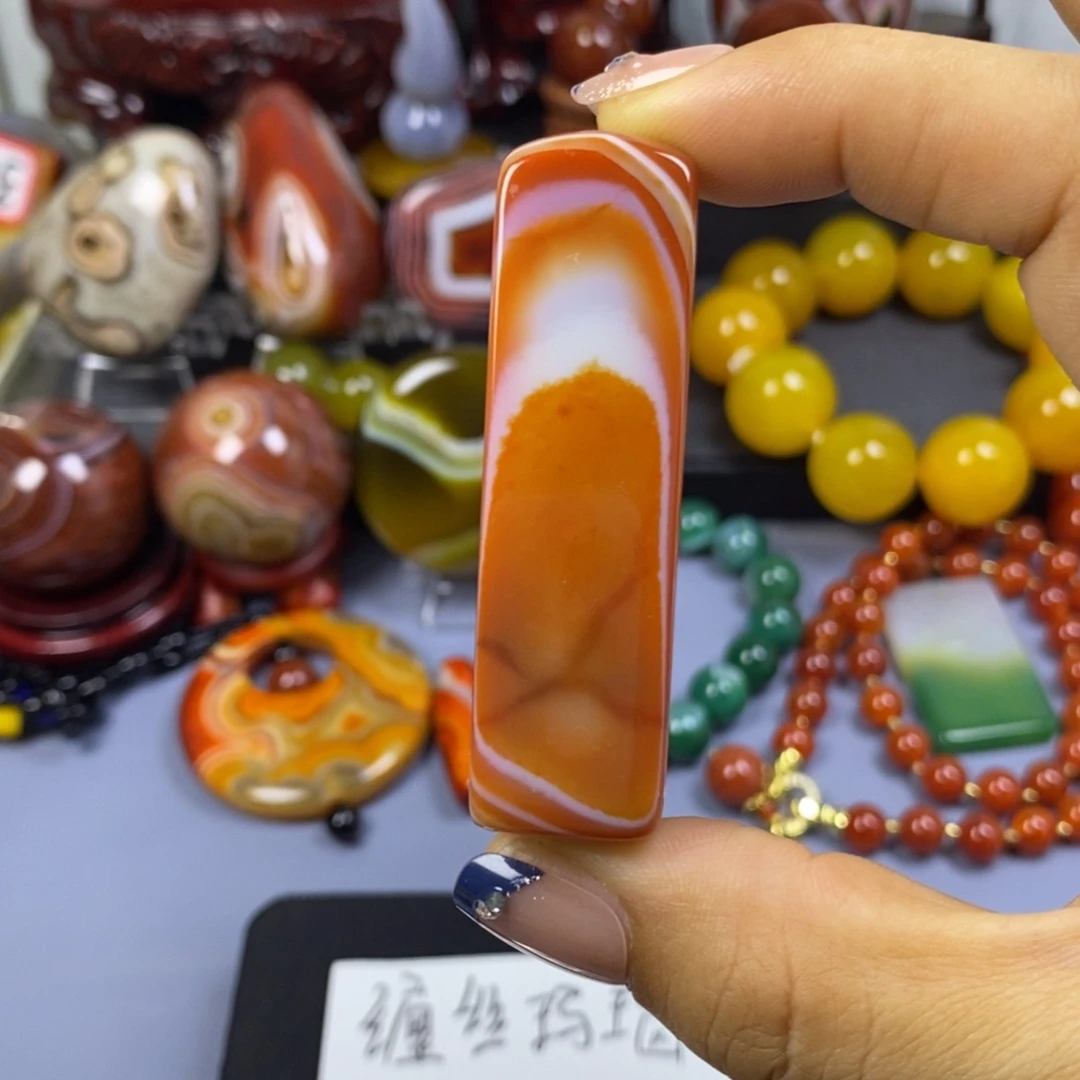 玛瑙/玉髓合金珠宝半成品晨****5