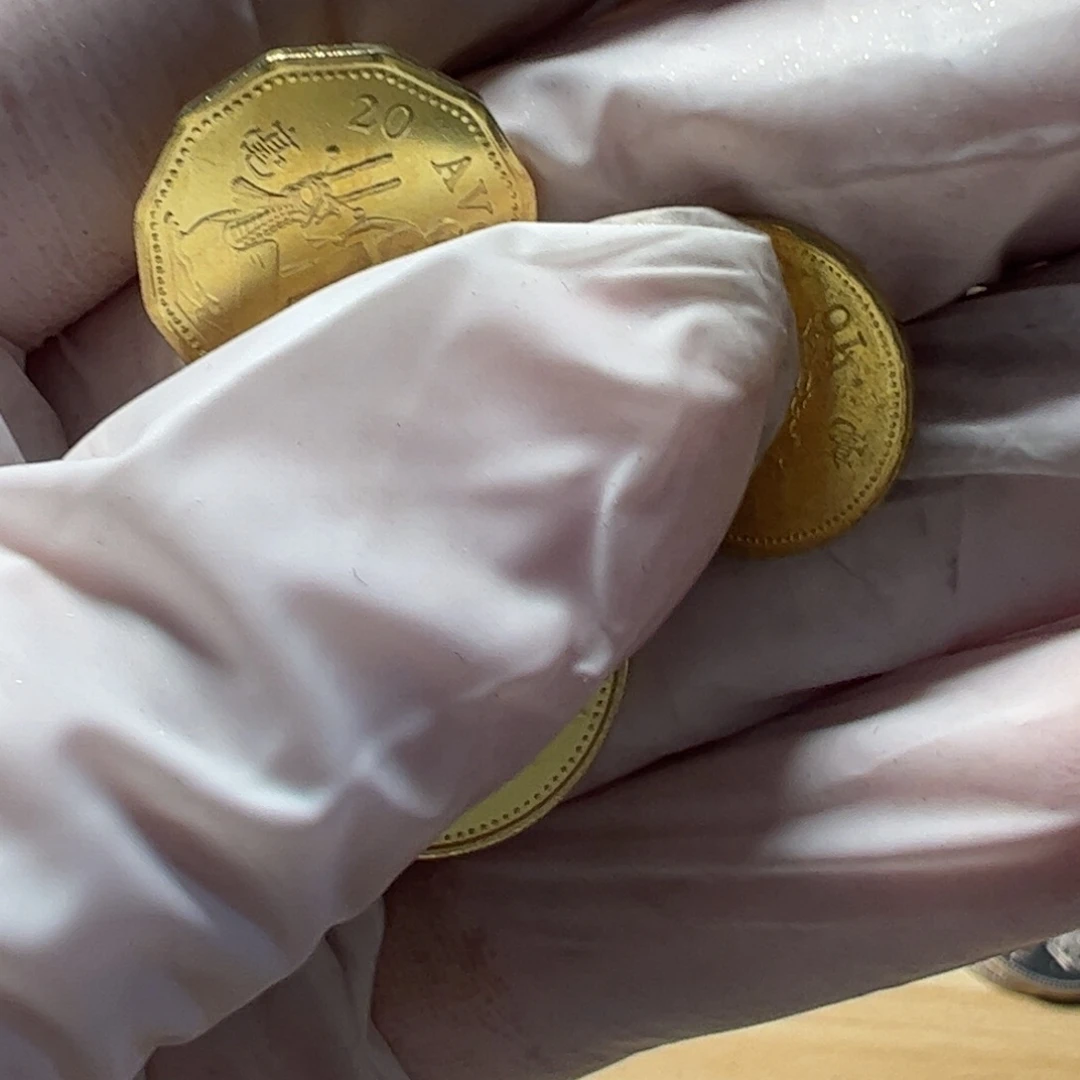 其他普通金属澳125豪3枚币