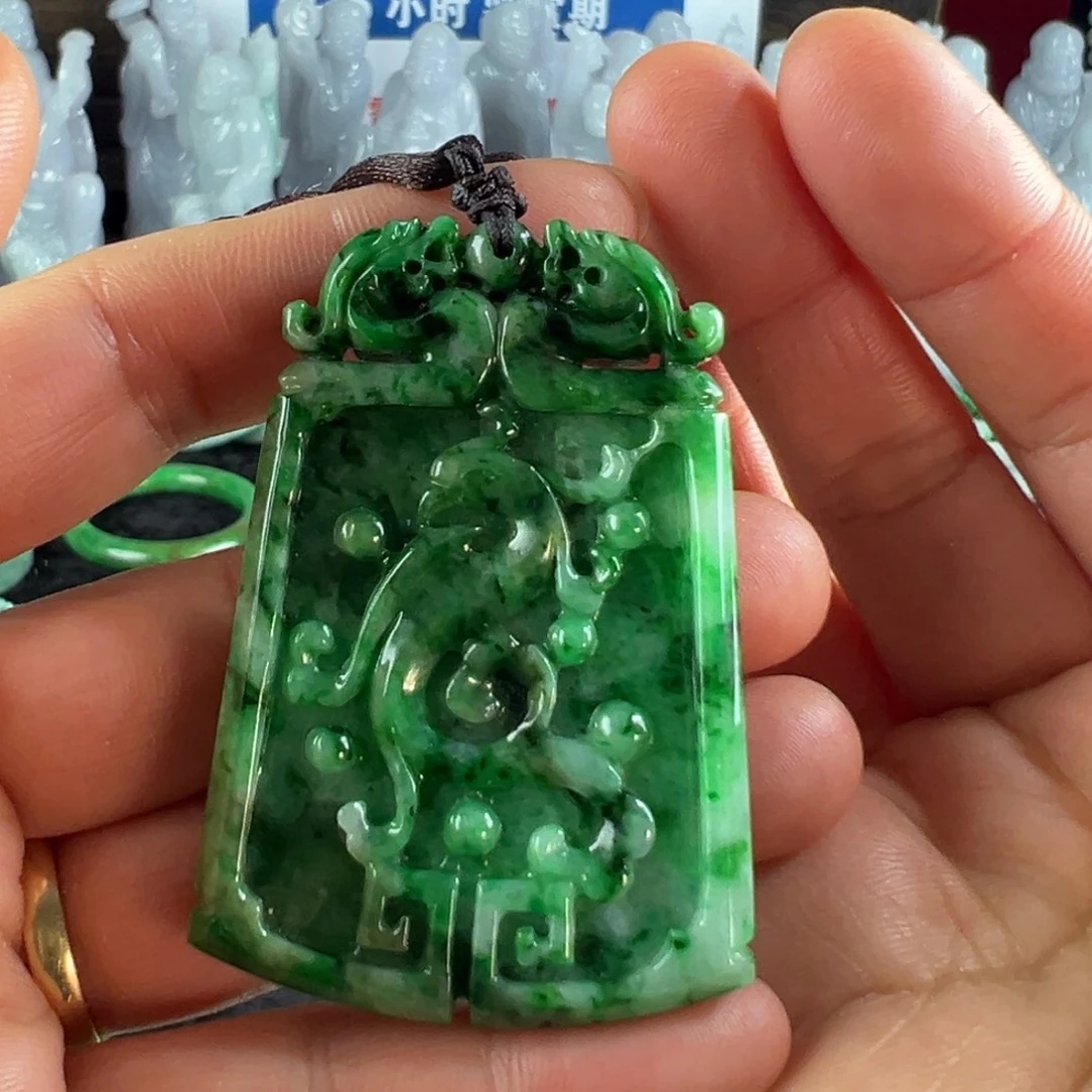 翡翠未镶嵌手镯天然翡翠挂件