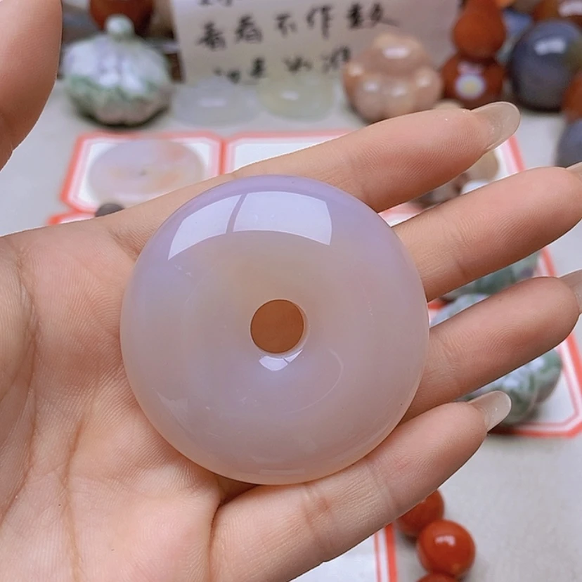 【闪购商品】未镶嵌玛瑙/玉髓珠宝半成品秋*