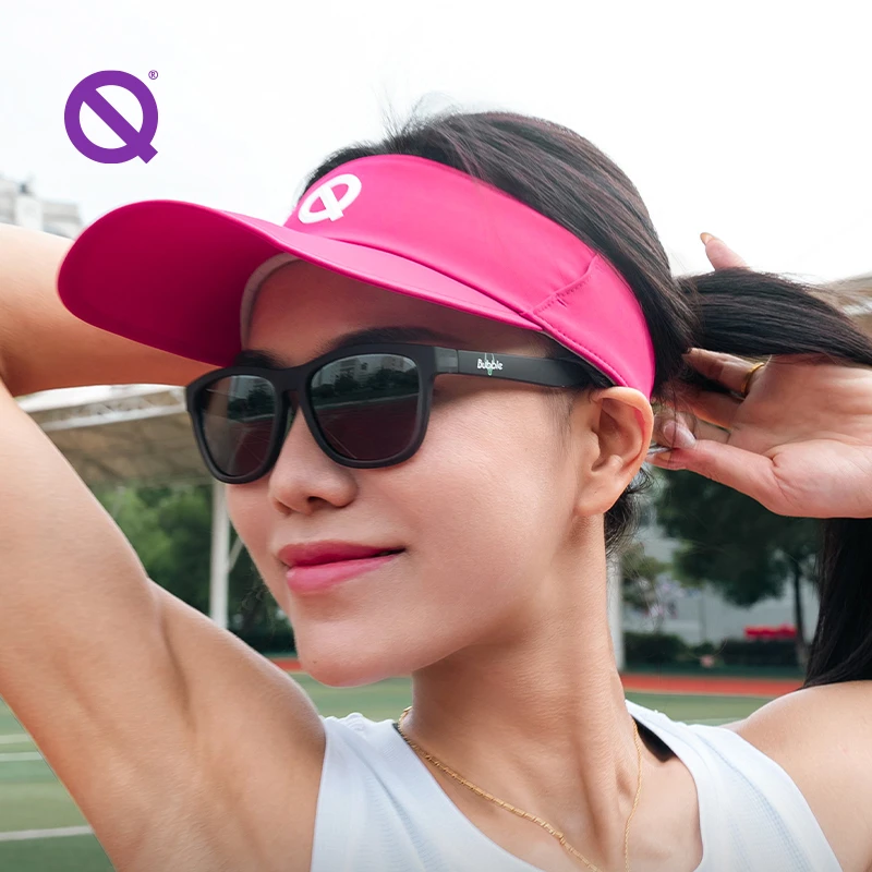 轻功25款跑步空顶帽3.0树莓粉 吸汗吸湿防晒帽子