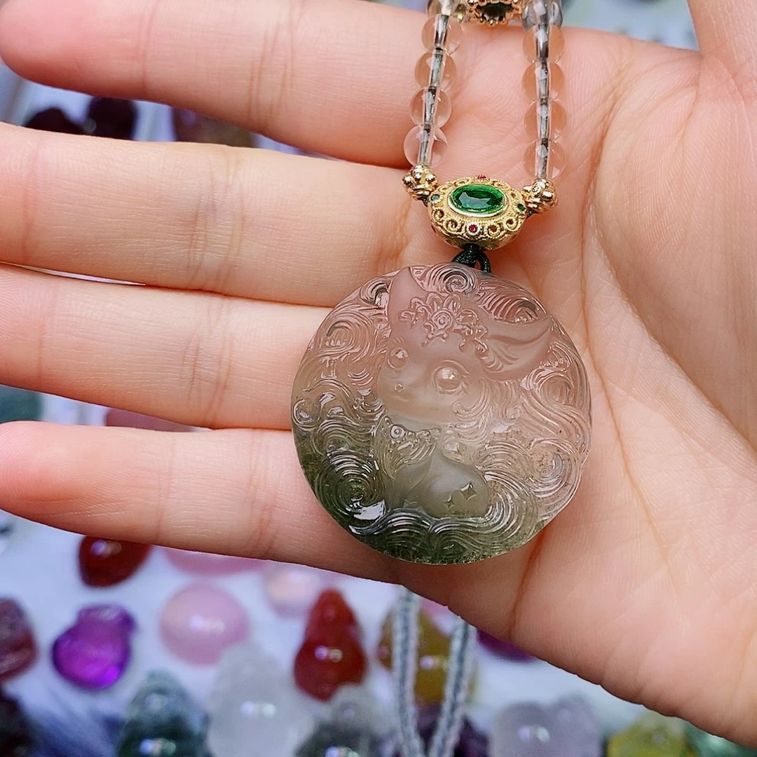 吊坠(赠链)未镶嵌水晶