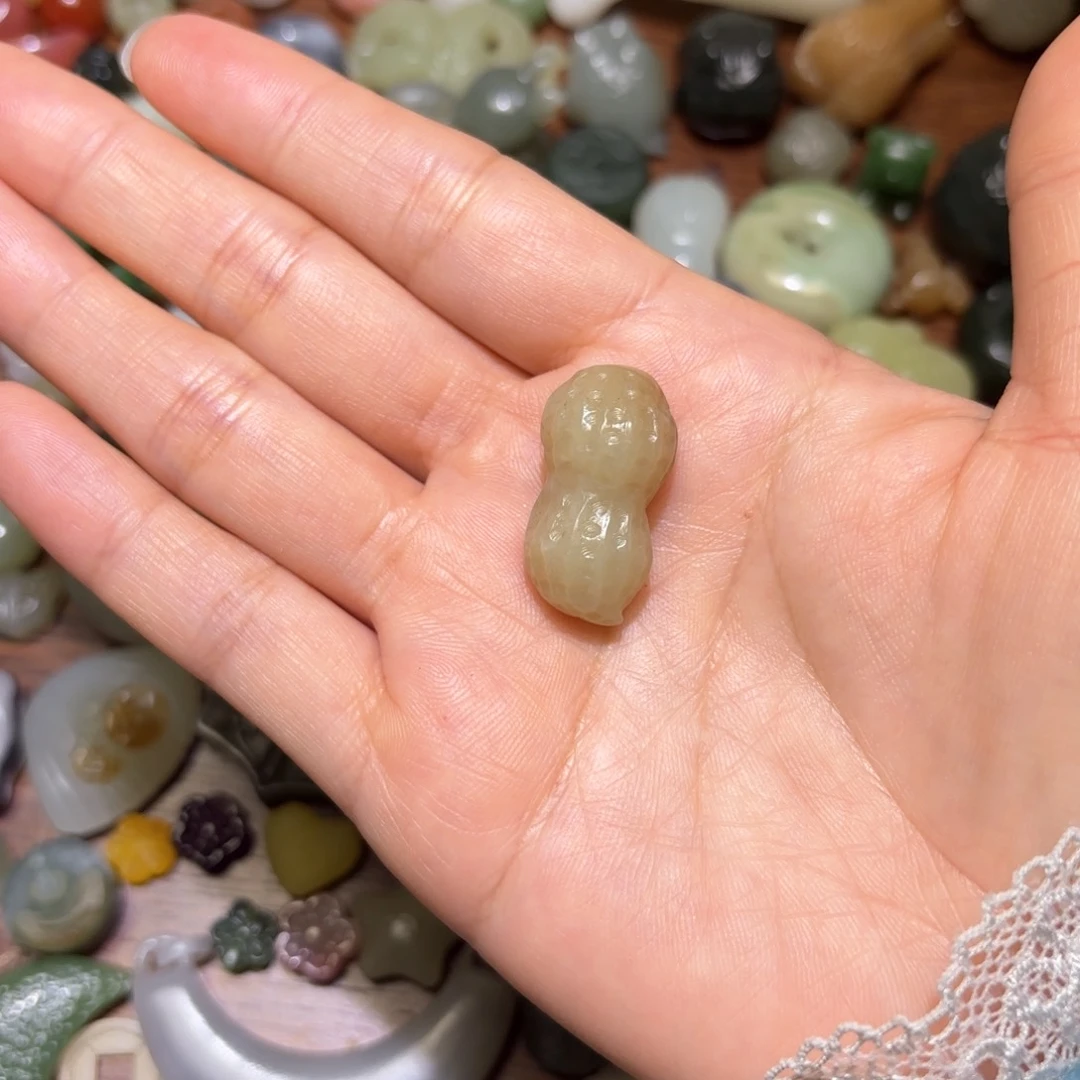 和田玉珠宝半成品未镶嵌Y**I