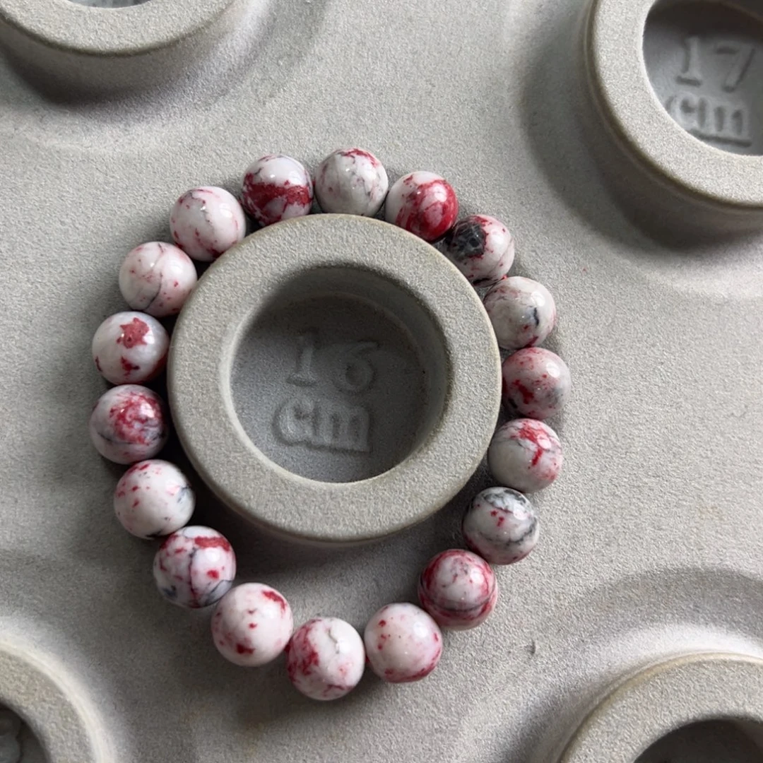 该***禁天然辰砂原石手串