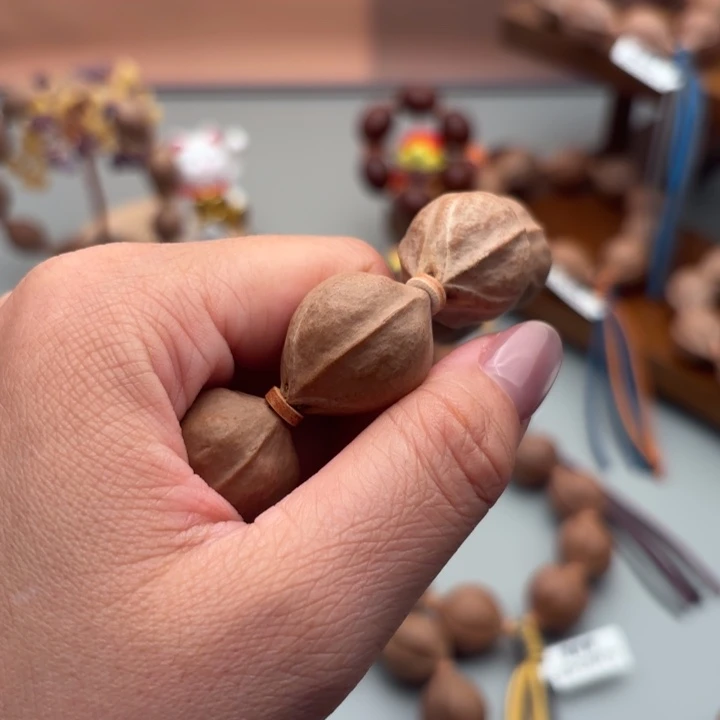 格***局把件橄榄核梅林铁核梅林发货