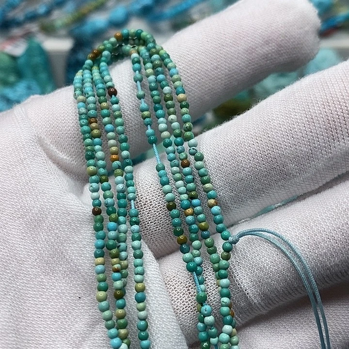 绿松石未镶嵌天然原矿 地大质检