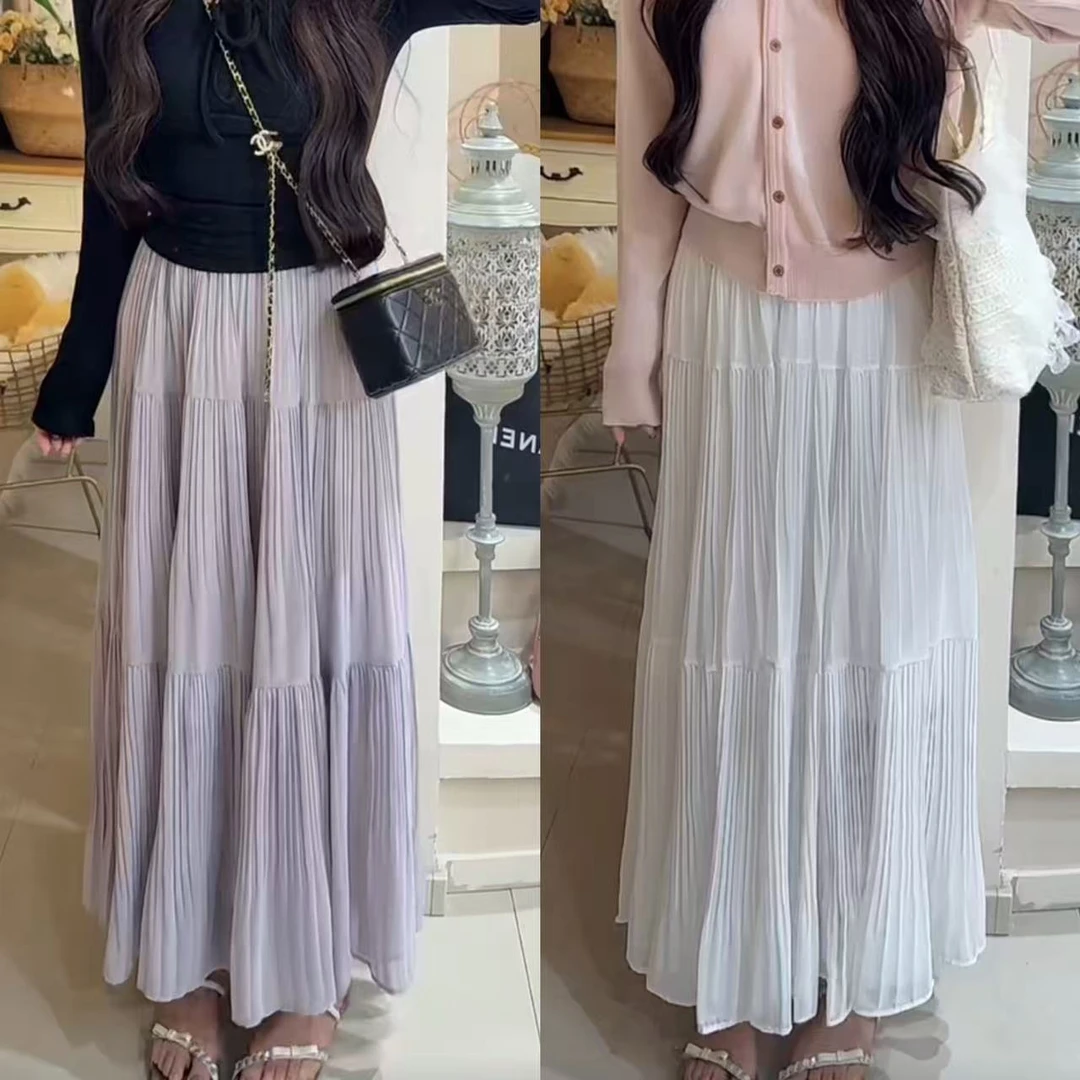 5120韩系百搭显瘦半身裙