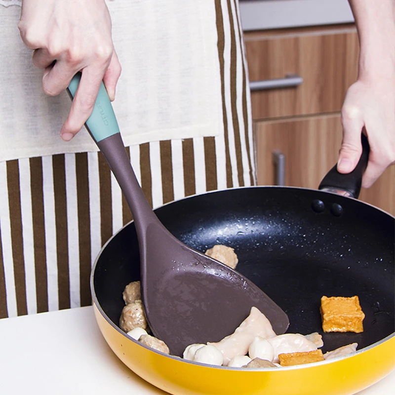 活动-禧天龙硅胶锅铲耐高温不粘锅专用炒菜铲子家用汤勺子漏勺