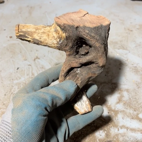 大果紫檀（缅甸花梨）木**弓