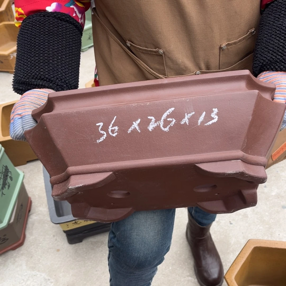 紫砂花盆盆景艺术