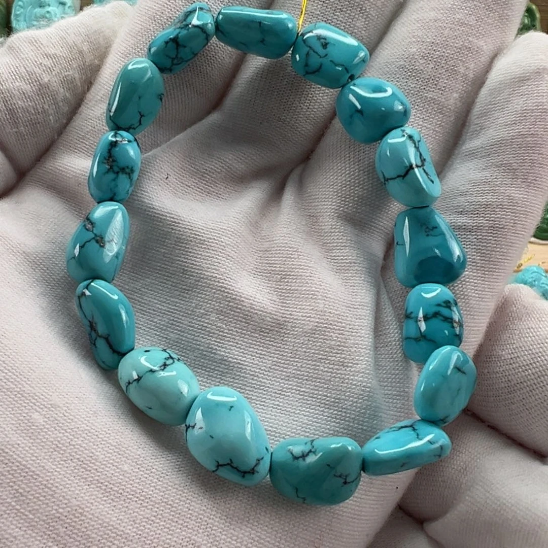 未镶嵌绿松石配饰10mm