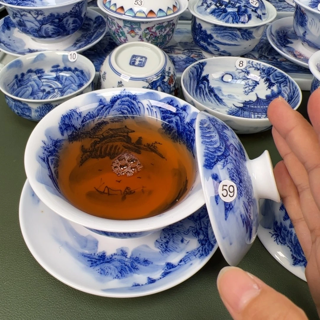 木木景德镇纯手工纯手绘茶具59