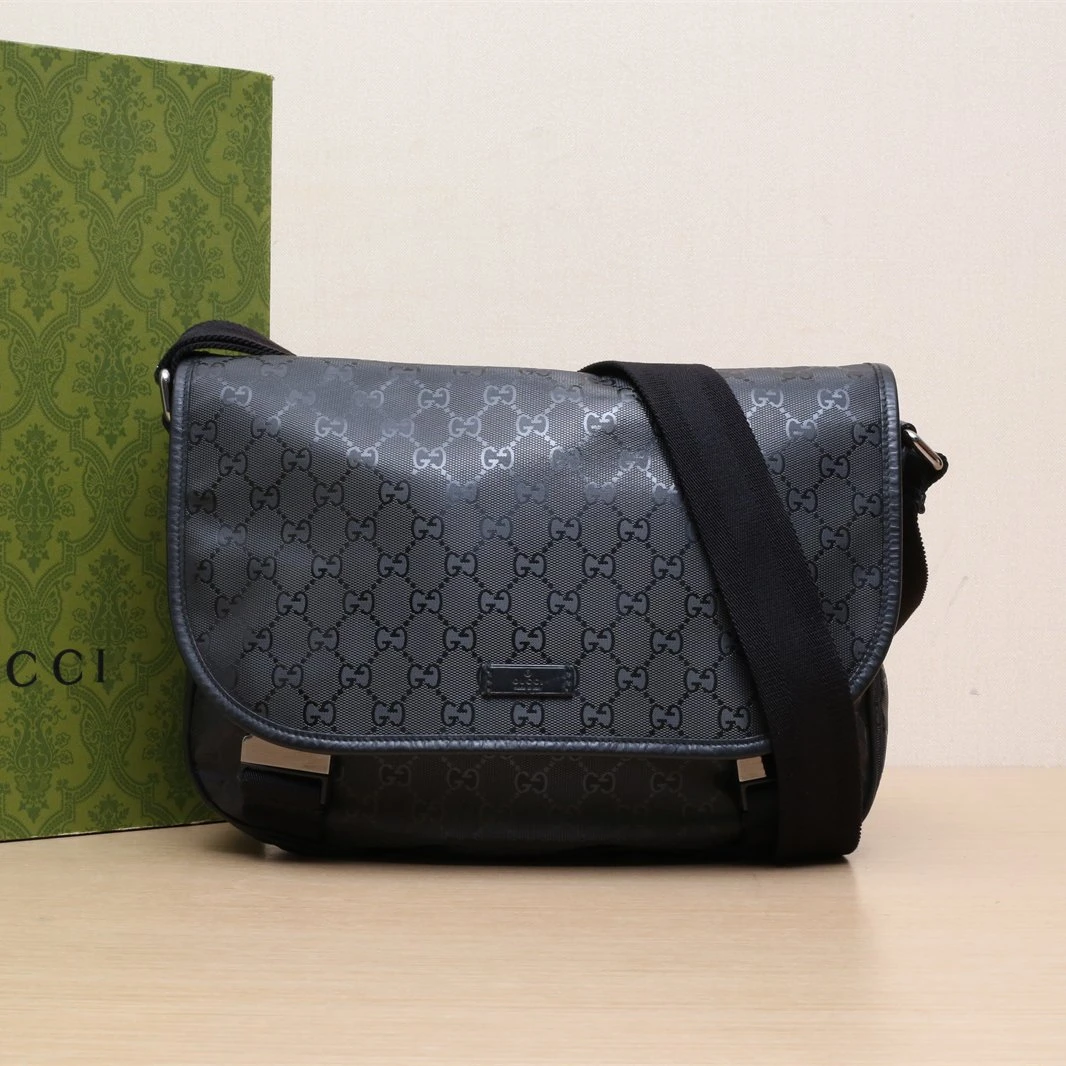 99新 GUCCI/古驰 【芦芦老板娘】经典双G 邮差包 P225992889