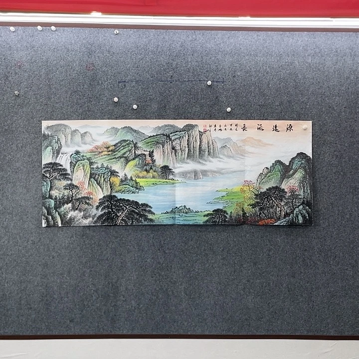 国画国画作品入选66