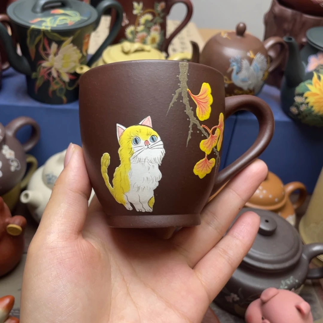 茶杯紫砂紫砂主人杯150c c