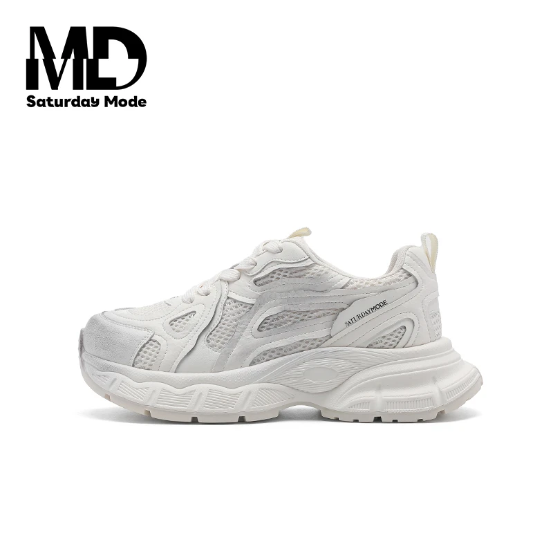 SATURDAYMODE2025夏季新款复古擦色做旧老爹鞋运动休闲鞋H11-苏