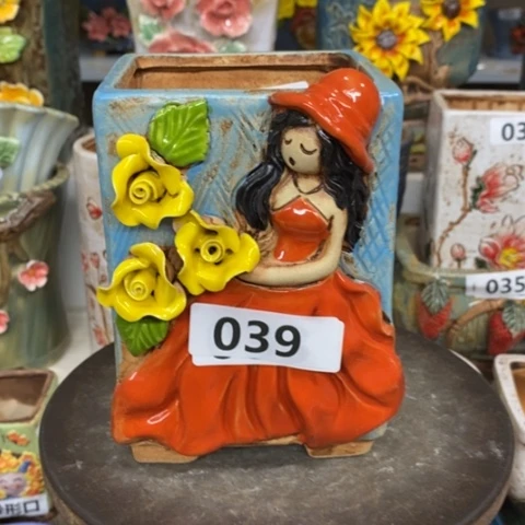 【闪购商品】红陶粗陶材质多肉花盆