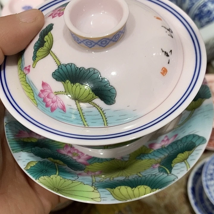 陶摆件景德镇陶瓷主人杯2345